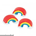 Fun Express Premium Kids Mini Rainbow Erasers 300 pieces  B07D62ZNF1